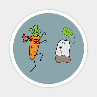 Carrot-tea Kid Magnet